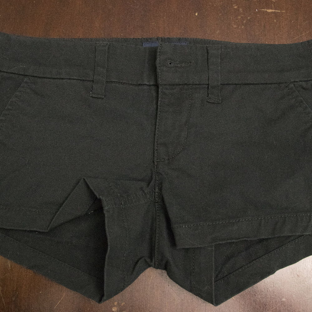 American Eagle Black Short Shorts